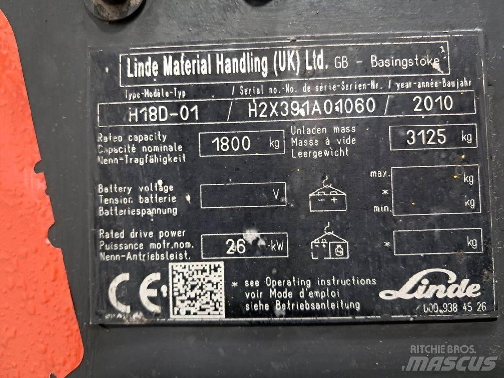 Linde H18D-01 Diesel trucks