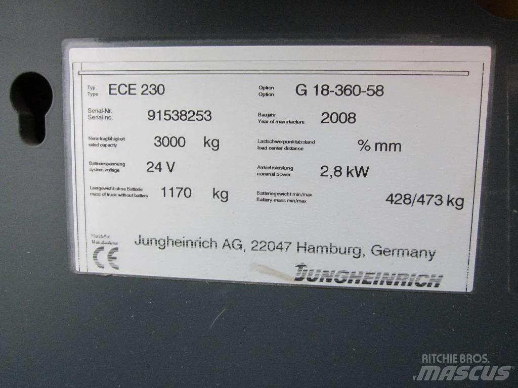 Jungheinrich ECE230 Electric forklift trucks