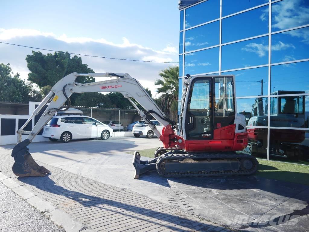 Takeuchi TB 260 Mini excavators < 7t (Mini diggers)