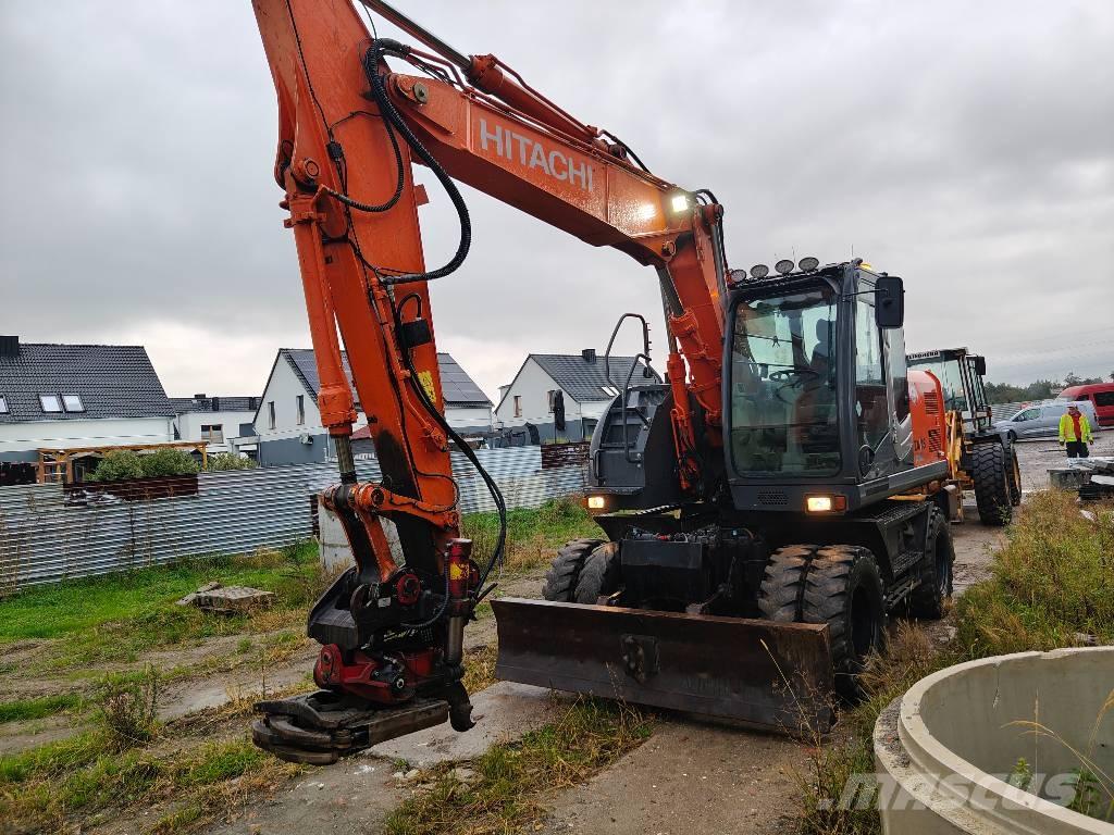 Hitachi ZX 140 W-5 Wheeled excavators