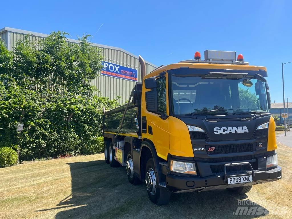 Scania P410 XT Tipper trucks