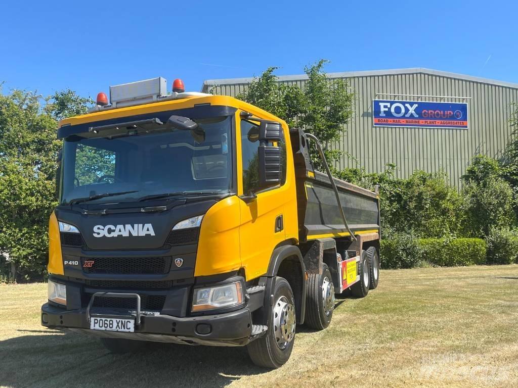Scania P410 XT Tipper trucks