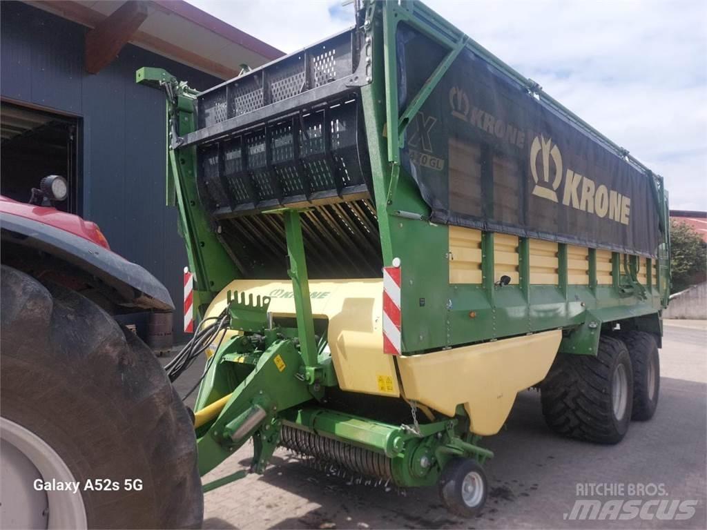 Krone ZX 470 GL Self loading trailers