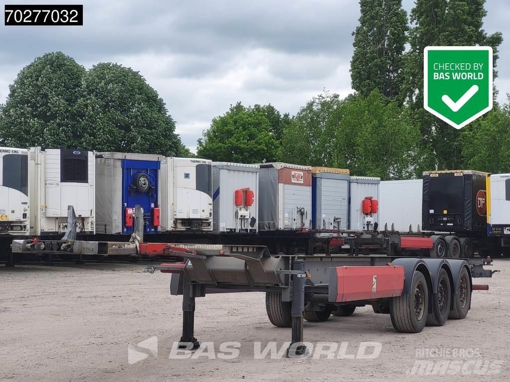 Van Hool 3 axles Containerframe semi-trailers