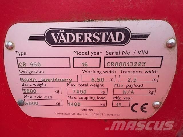 Väderstad Carrier650 Disc harrows