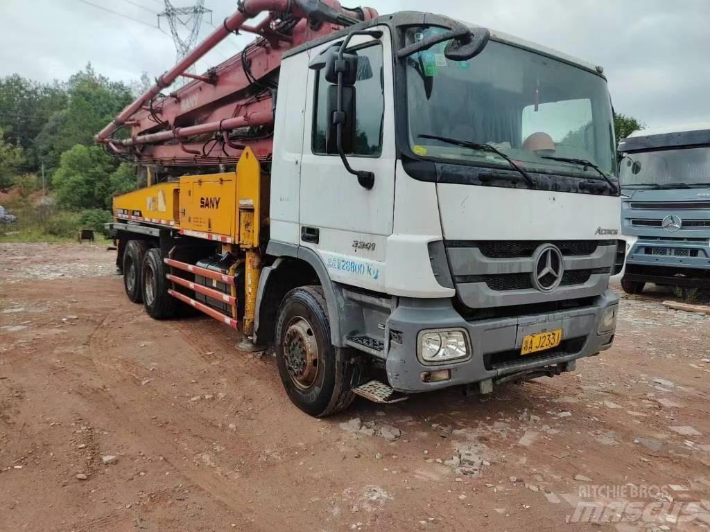 Sany 37m Concrete pump trucks