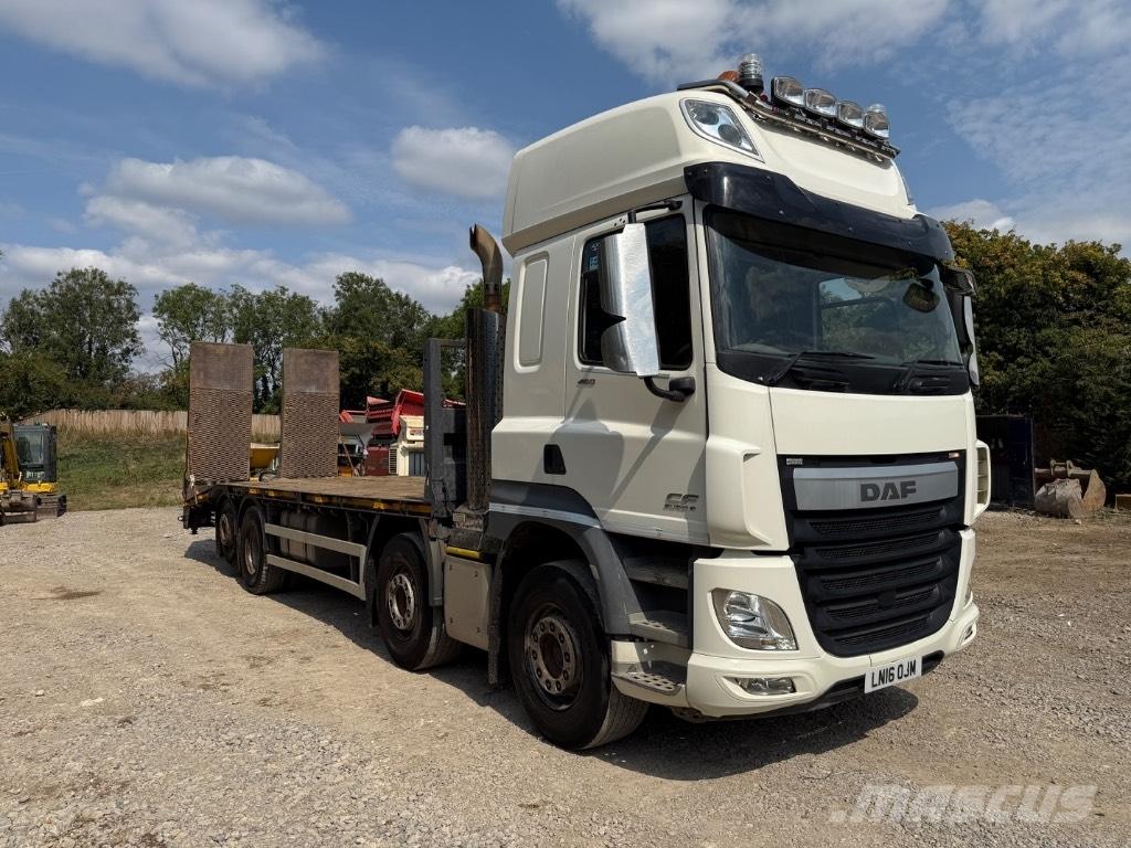 DAF CF 460 Beavertail Flatbed / winch trucks