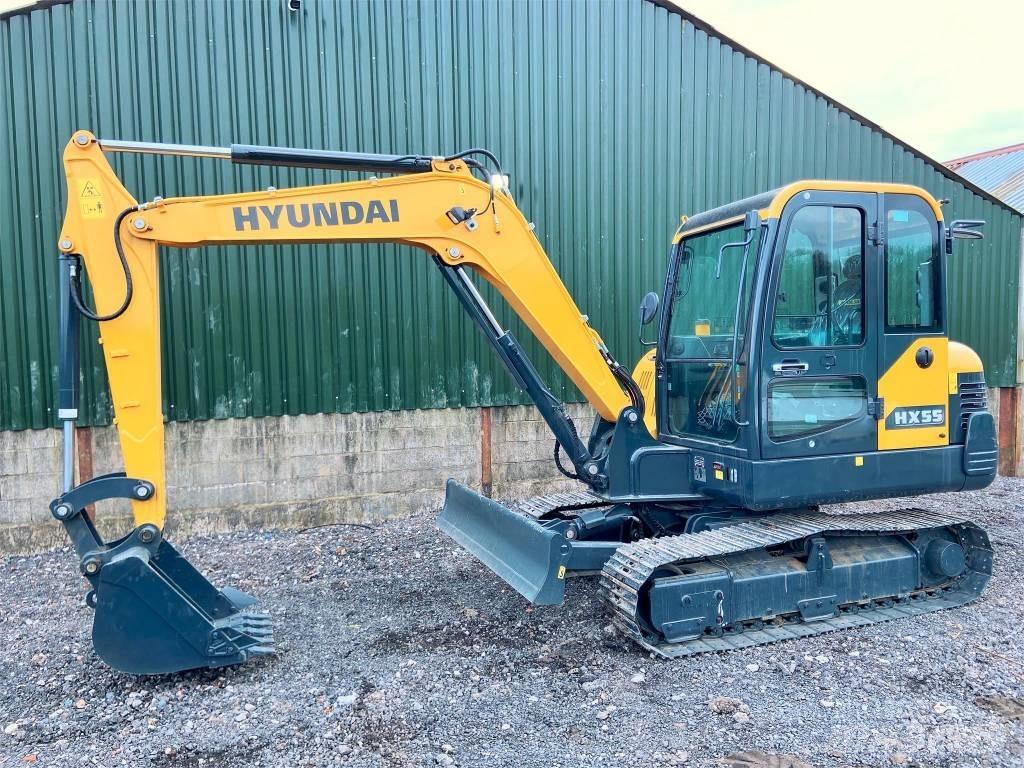 Hyundai HX55 Mini excavators < 7t (Mini diggers)