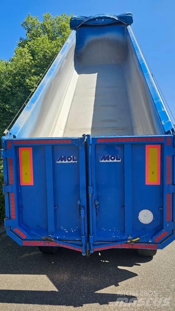 MOL KO225 Steel / Alu Tipper semi-trailers