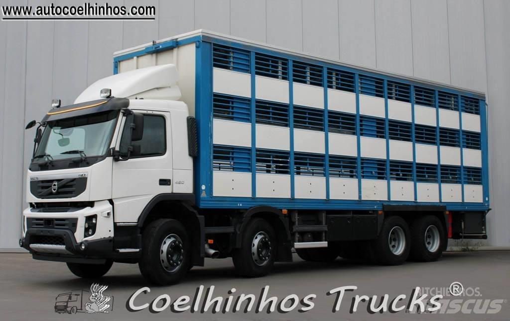 Volvo FMX 420 Animal transport trucks