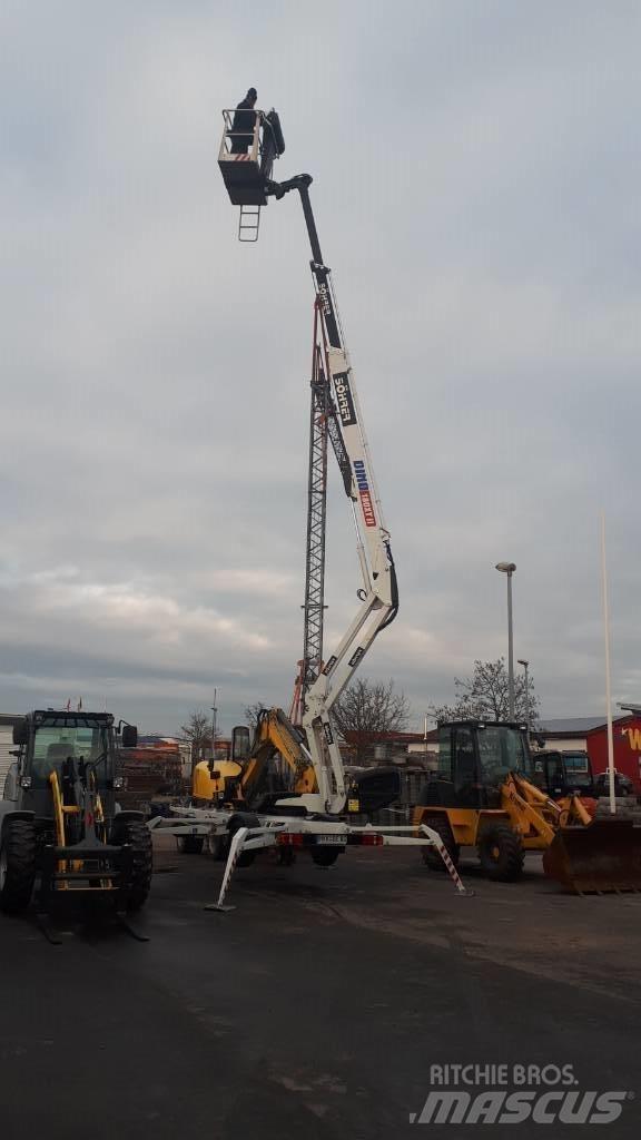 Dino 180 XT II Trailer mounted aerial platforms