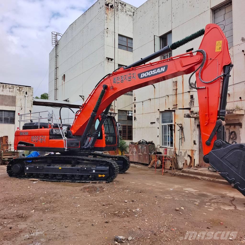 Doosan DX 340 LC Crawler excavators
