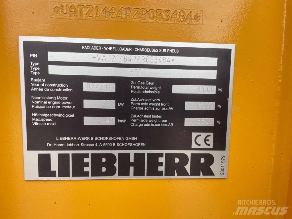 Liebherr L580Xpower Wheel loaders