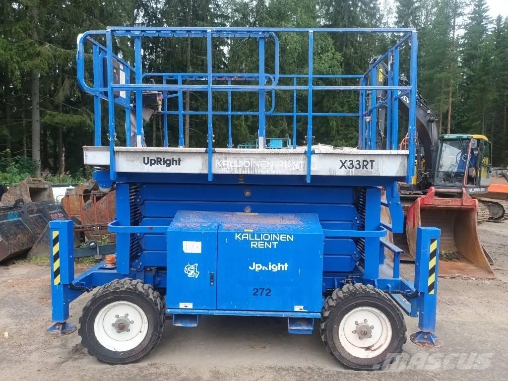 UpRight X33RT Scissor lifts