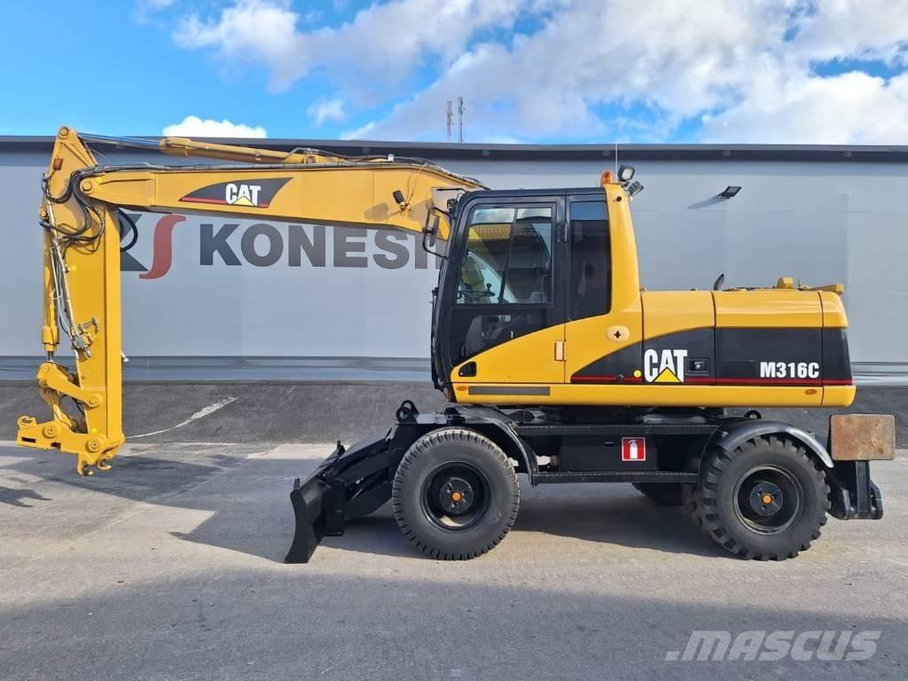 CAT M316C Wheeled excavators