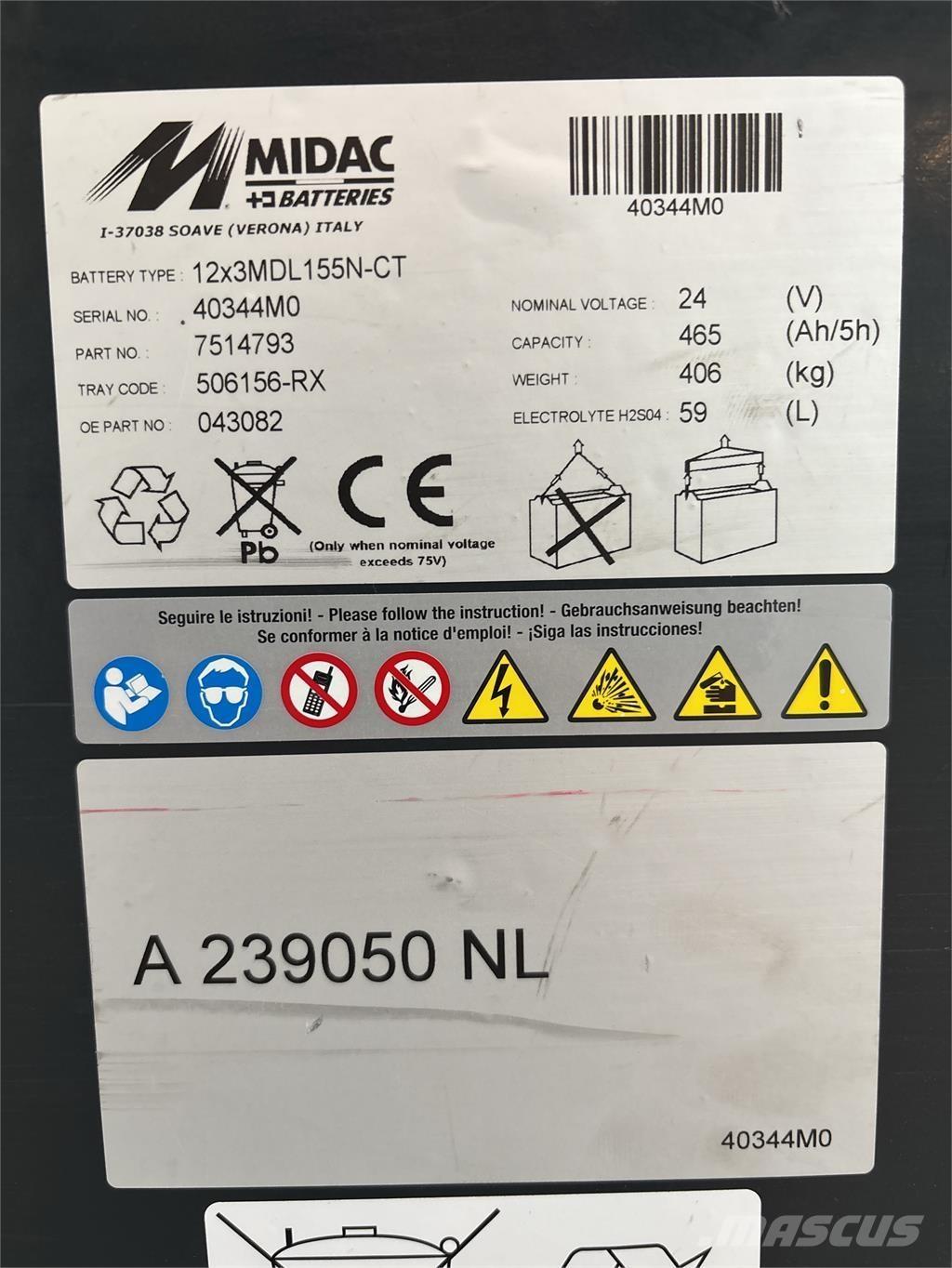 Atlet A160 Self propelled stackers