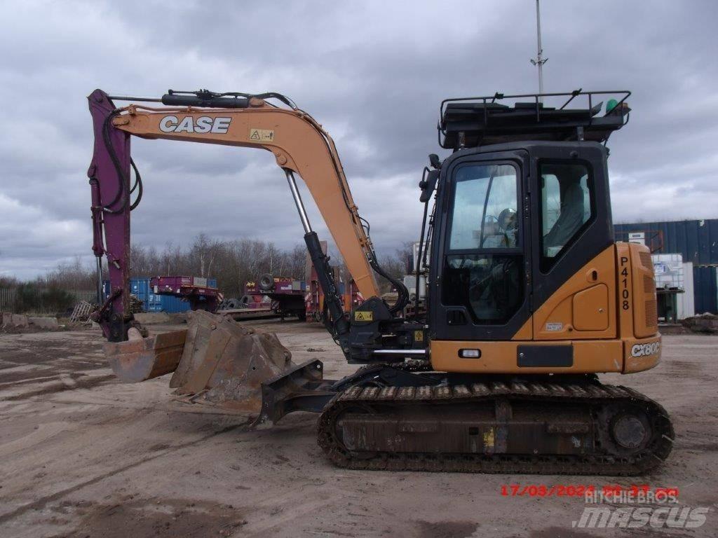 CASE CX 80 C Midi excavators  7t - 12t
