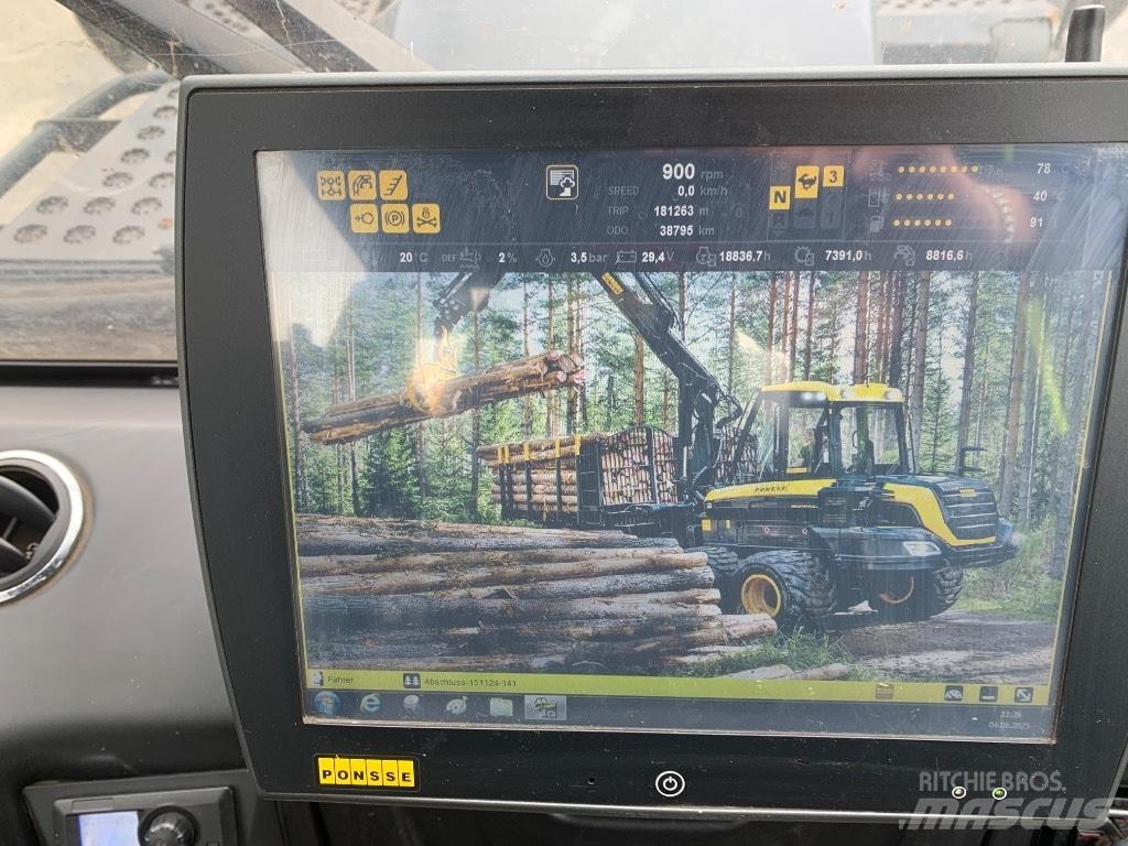 Ponsse Buffalo 8W Forwarders