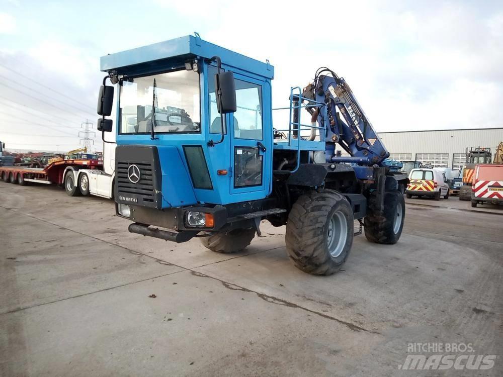 Mercedes-Benz Unimog Crane trucks