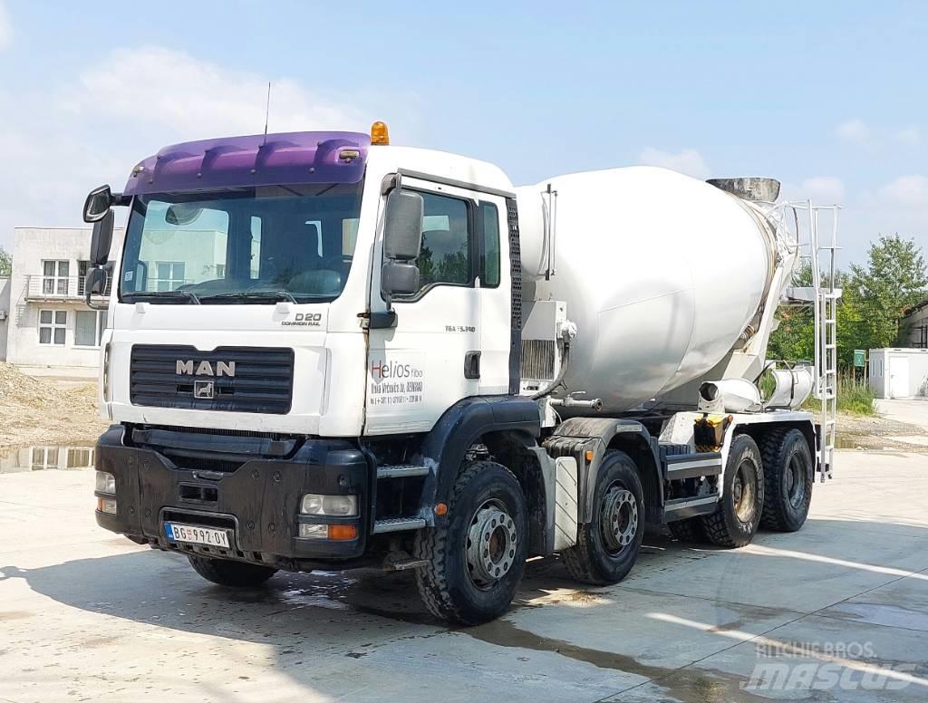 MAN TGA 35.390 Concrete trucks