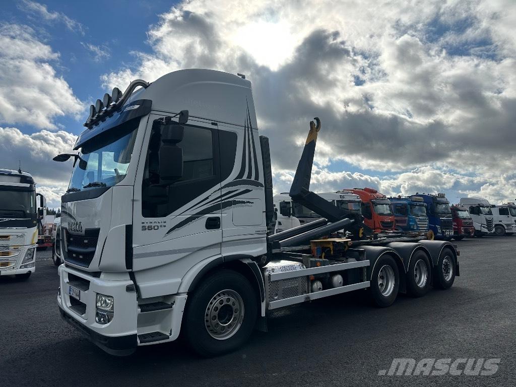 Iveco Stralis 8x4*4 Hook lift trucks