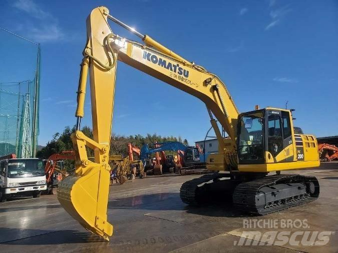 Komatsu PC 200 Crawler excavators