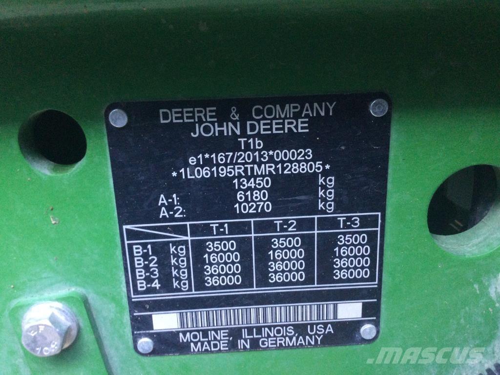 John Deere 6195R Tractors