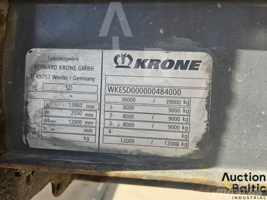 Krone SD Curtainsider semi-trailers