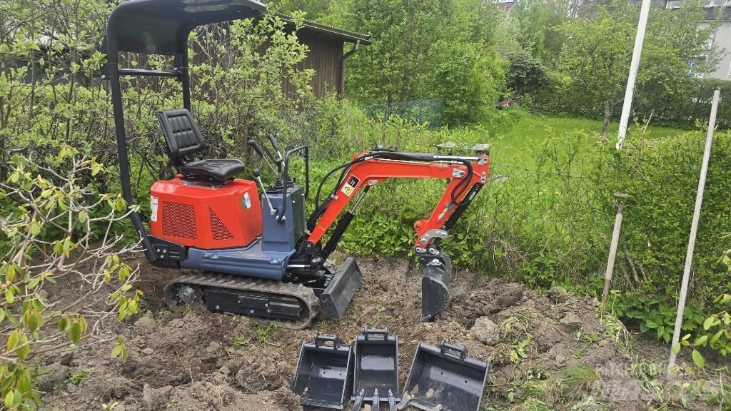 Minigrävmaskin 800kg Mini excavators < 7t (Mini diggers)