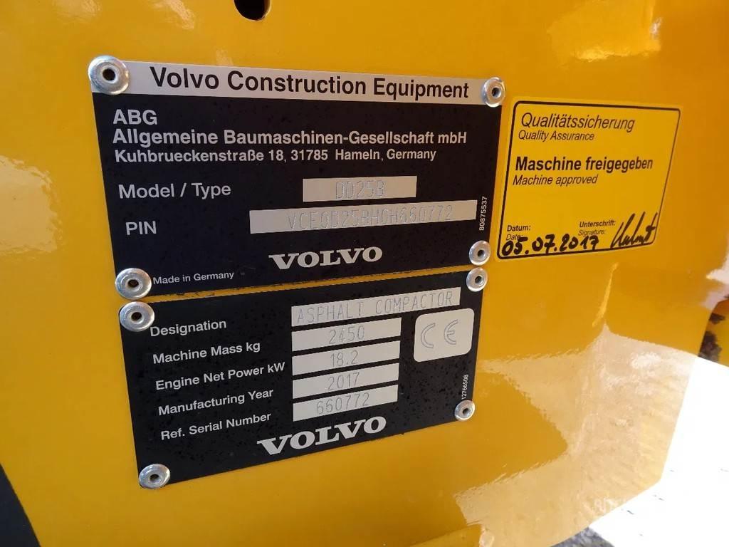 Volvo DD25B Twin drum rollers