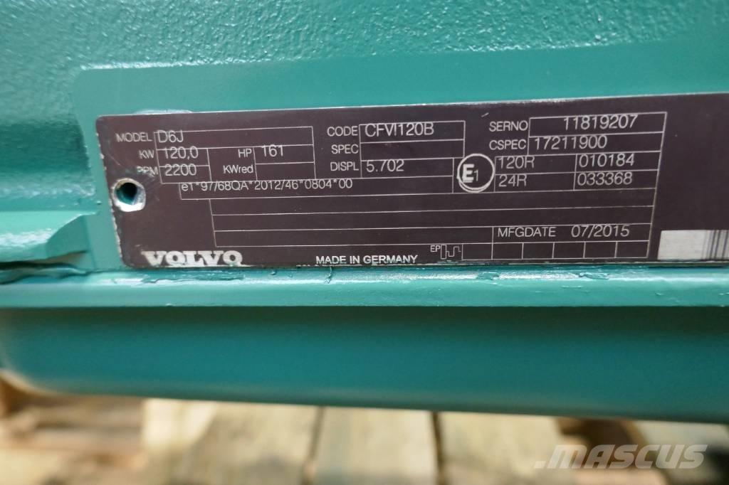 Volvo D6J Engines