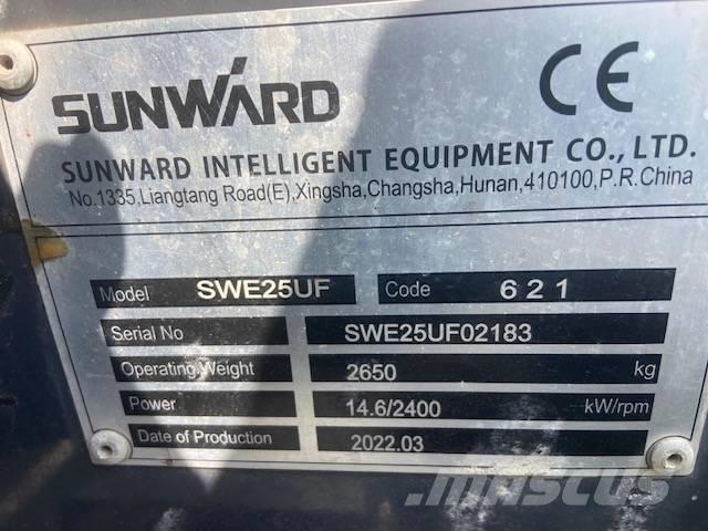 Sunward SWE 25 UF Mini excavators < 7t (Mini diggers)