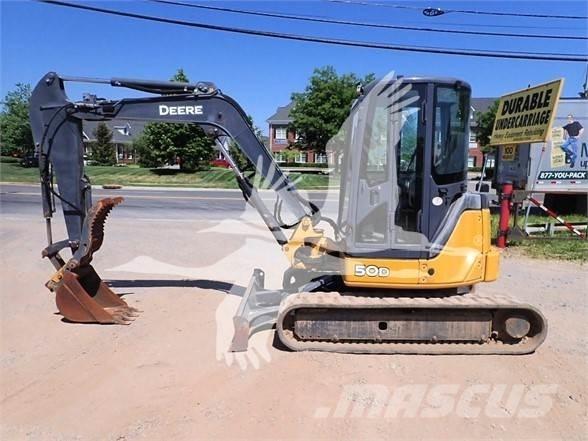 John Deere 50D Mini excavators < 7t (Mini diggers)