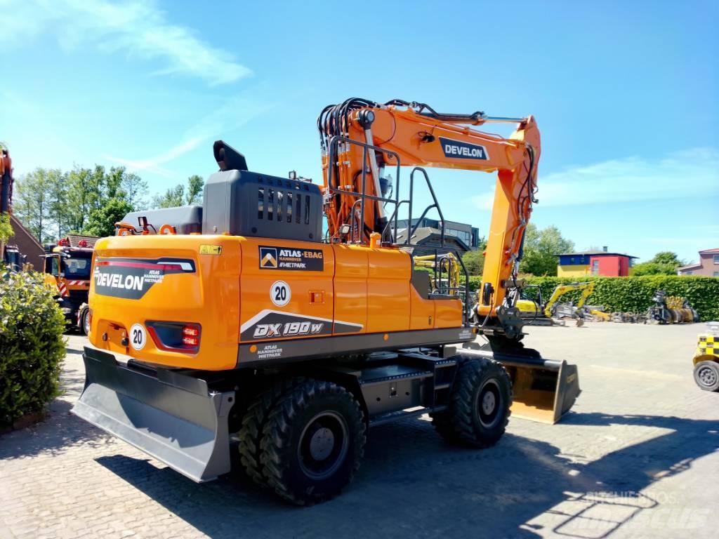 Doosan DX190W-7 Wheeled excavators