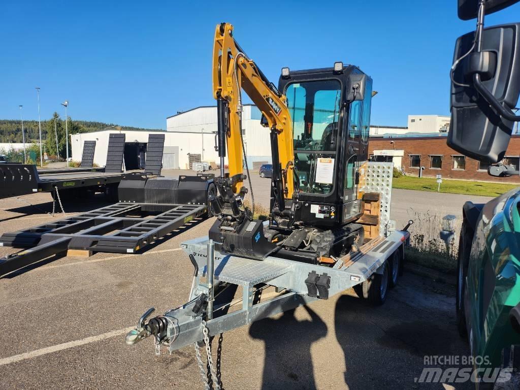 Sany 1.8 T Med Släp Mini excavators < 7t (Mini diggers)