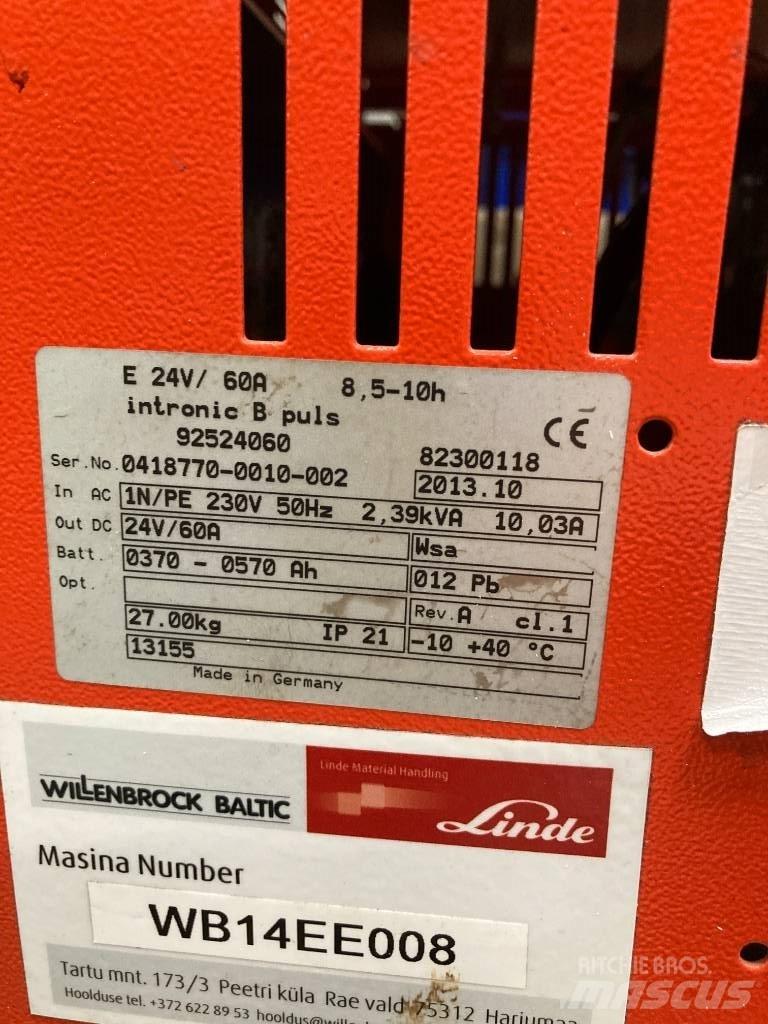 Linde L10AC/1170 Pedestrian stacker