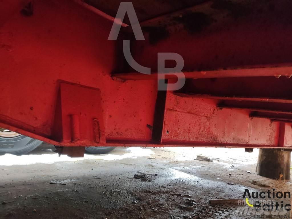 Overlander TRI36 Curtainsider semi-trailers