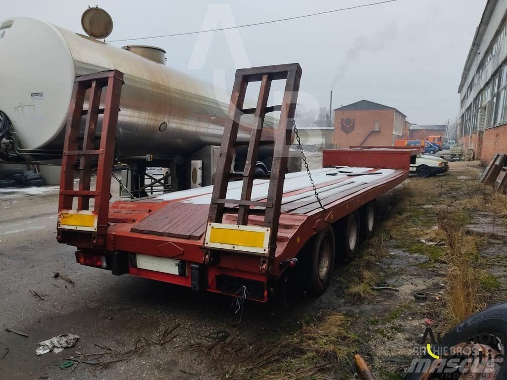 Overlander TRI36 Curtainsider semi-trailers