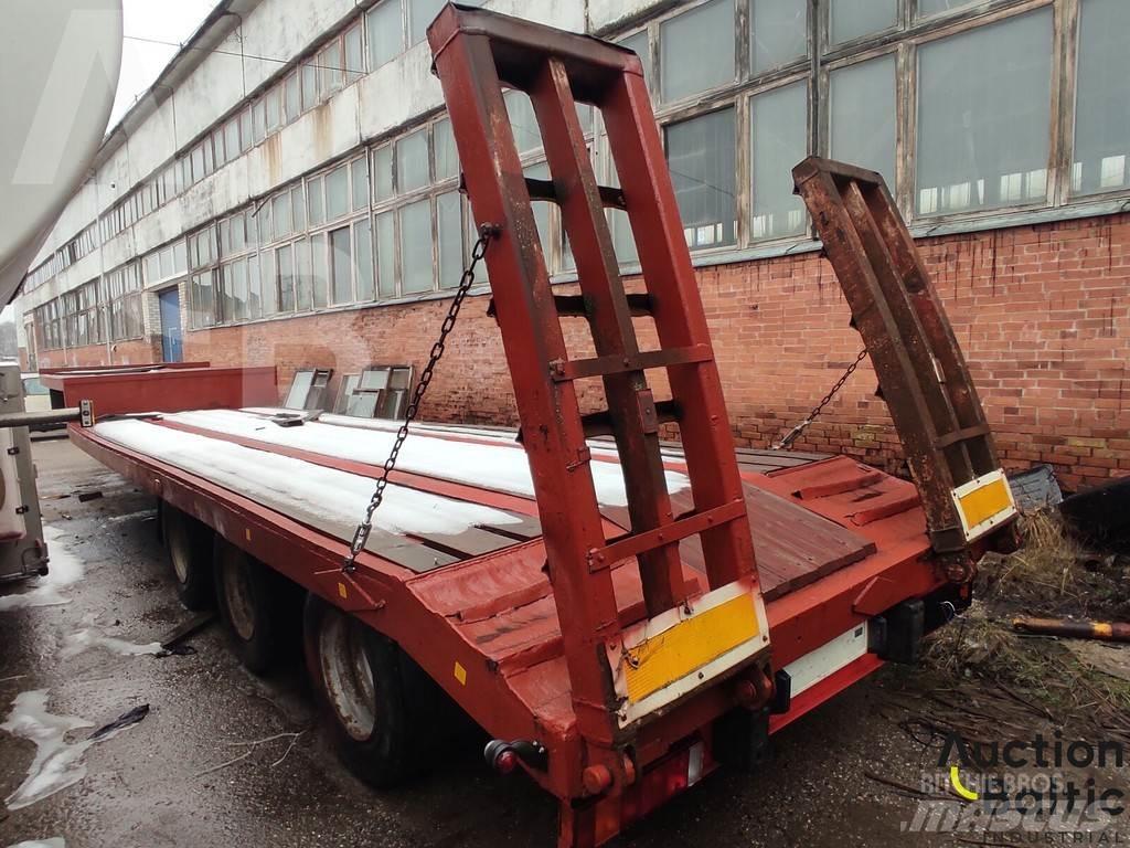 Overlander TRI36 Curtainsider semi-trailers