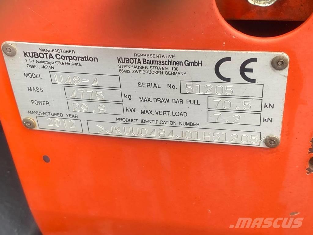 Kubota U 48-4 Mini excavators < 7t (Mini diggers)