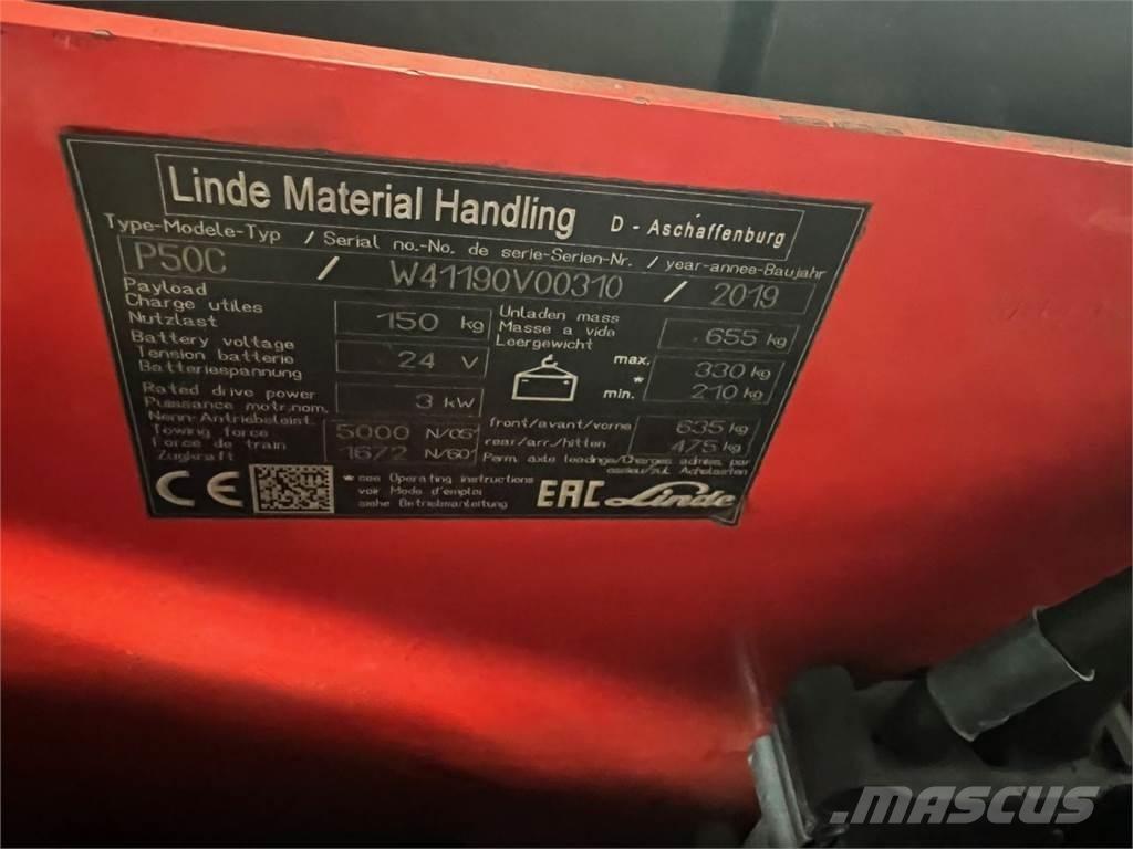 Linde P 50C Towing trucks