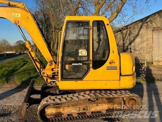 Komatsu PC 75R Midi excavators  7t - 12t