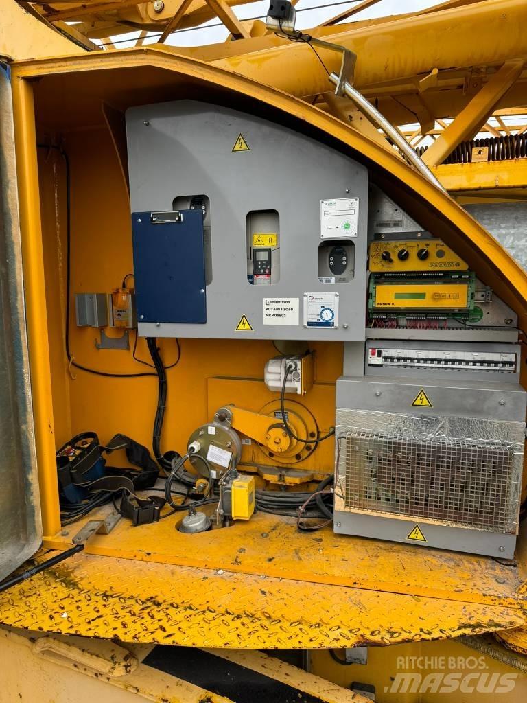 Potain IGO 50 Self erecting cranes