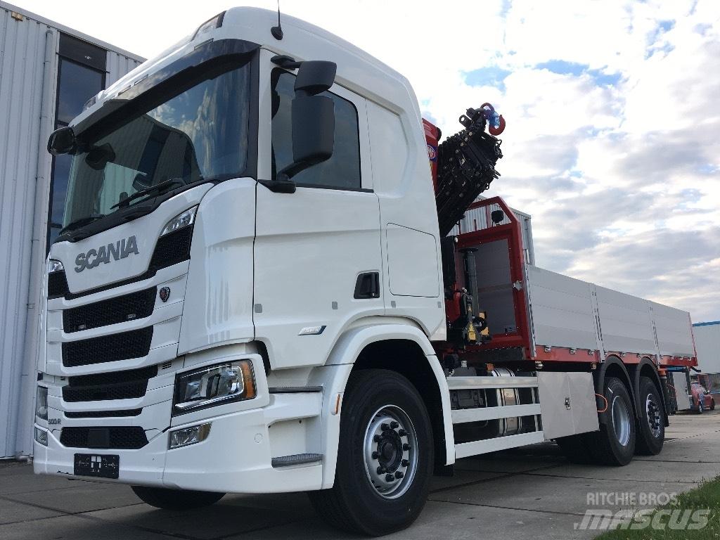 Scania R 500 LB Crane trucks