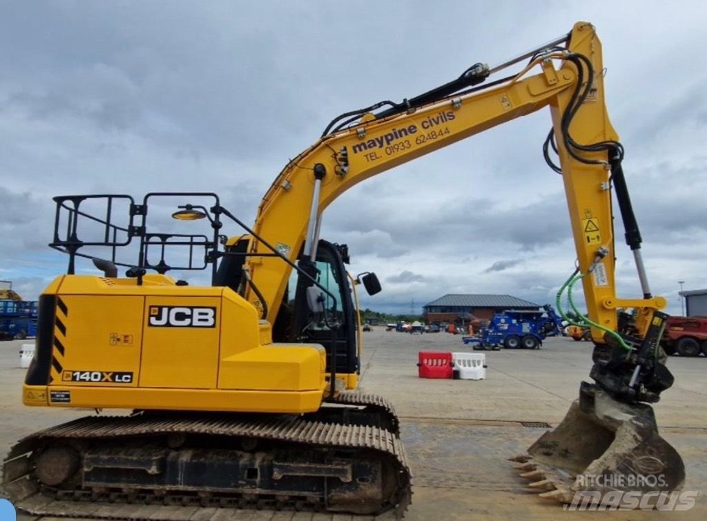 JCB 140X Steelwrist Crawler excavators