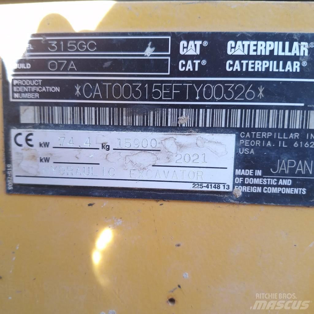 CAT 315 Crawler excavators