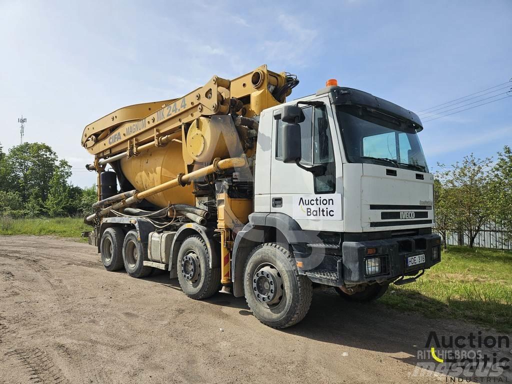 Iveco Magirus Concrete pump trucks