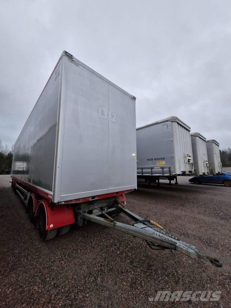 VAK BOX DRAWBAR Box body trailers