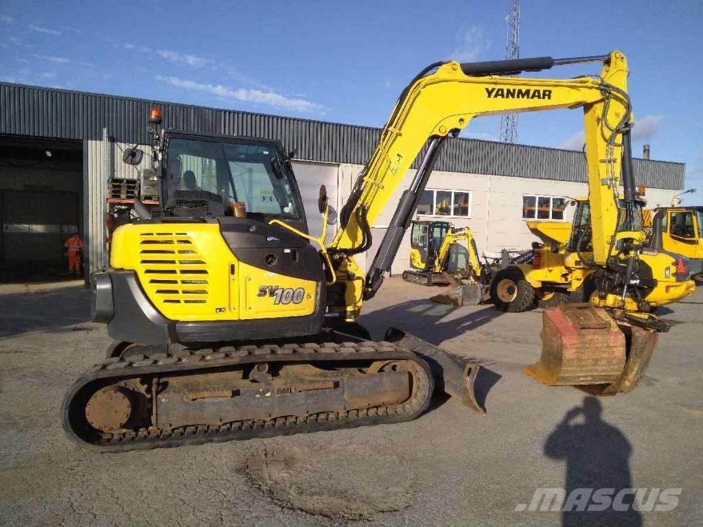 Yanmar SV 100-2A Midi excavators  7t - 12t