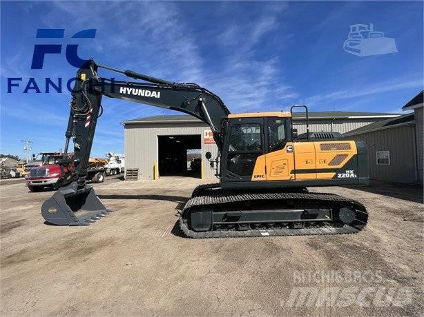 Hyundai 220lc Crawler excavators